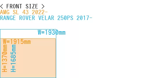 #AMG SL 43 2022- + RANGE ROVER VELAR 250PS 2017-